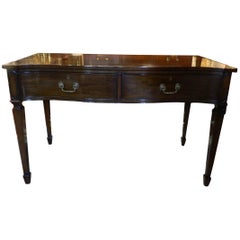 French Mahogany Desk of Buffet with Two Drawers, 19th Century