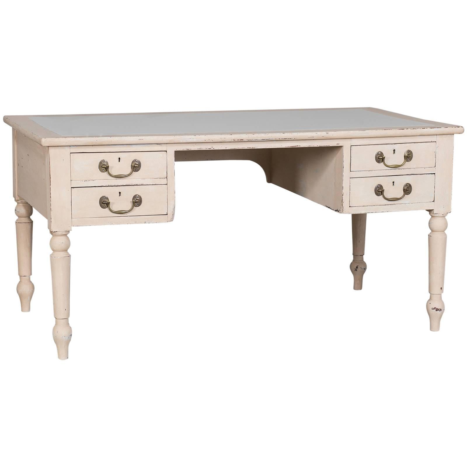 Antique English Painted Writing Table Desk, circa 1880