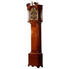 18th Century, John Taylor, London Shimming, Musical Longcase Clock in Mahogany 1