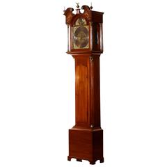 18th Century, John Taylor, London Shimming, Musical Longcase Clock in Mahogany