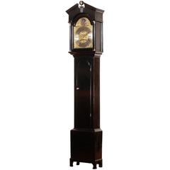 Early 18th Century, London Longcase Clock in Black Polish in Excellent Condition