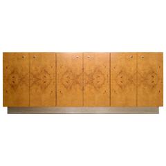 Stunning Burl Wood Sideboard by Milo Baughman 11