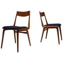 Set of Two Boomerang Chairs by Erik Christensen for Slagelse Mobelvaerk, 1960s