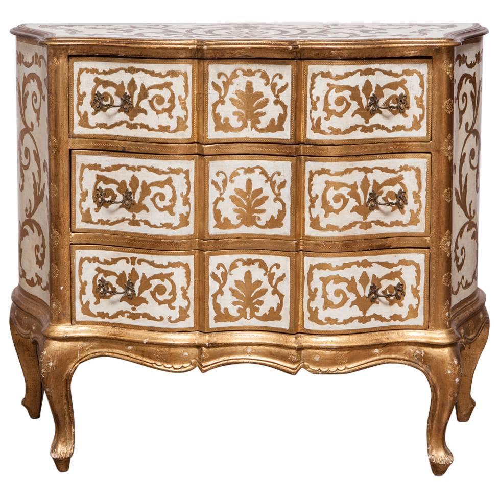 Italian Florentine Gilt Commode