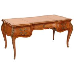 Louis XV Style Leather Top Desk