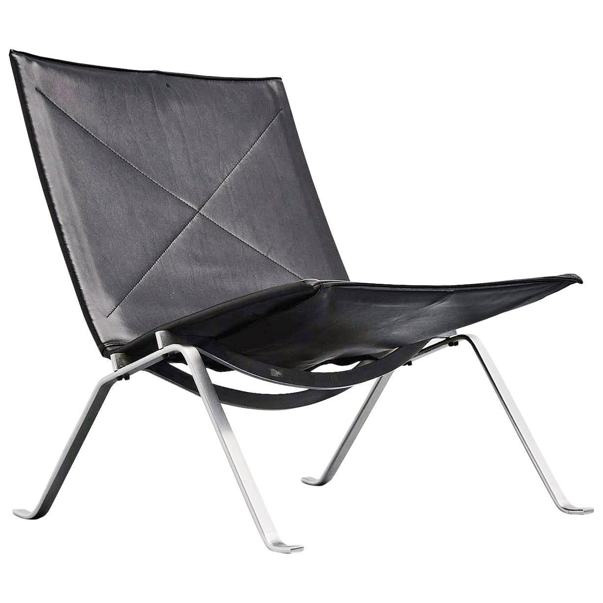 Poul Kjaerholm PK22 Lounge Chair E Kold Christensen, 1956