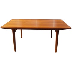 Teak Dining Table with Extensions by Niels Møller