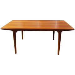 Teak Dining Table with Extensions by Niels Møller 11