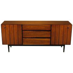 Rosewood and Walnut Parquetry Front Credenza 2