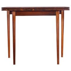 Mid-Century Modern Console Table in Rosewood