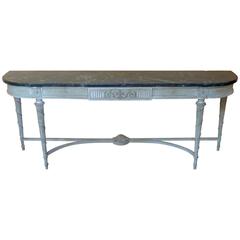 Painted French Console