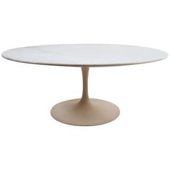 Marble-Top Saarinen Coffee Table