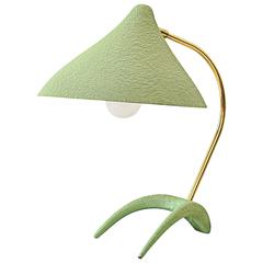 Charming Light Green Table Lamp, Design by Louis Kalff for Philipps, 1950 2