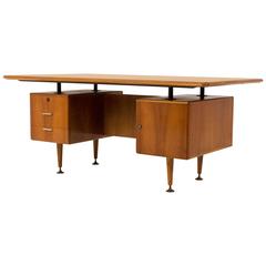 Stylish Mid-Century Modern Desk by A. A. Patijn for Poly-Z, 1960s