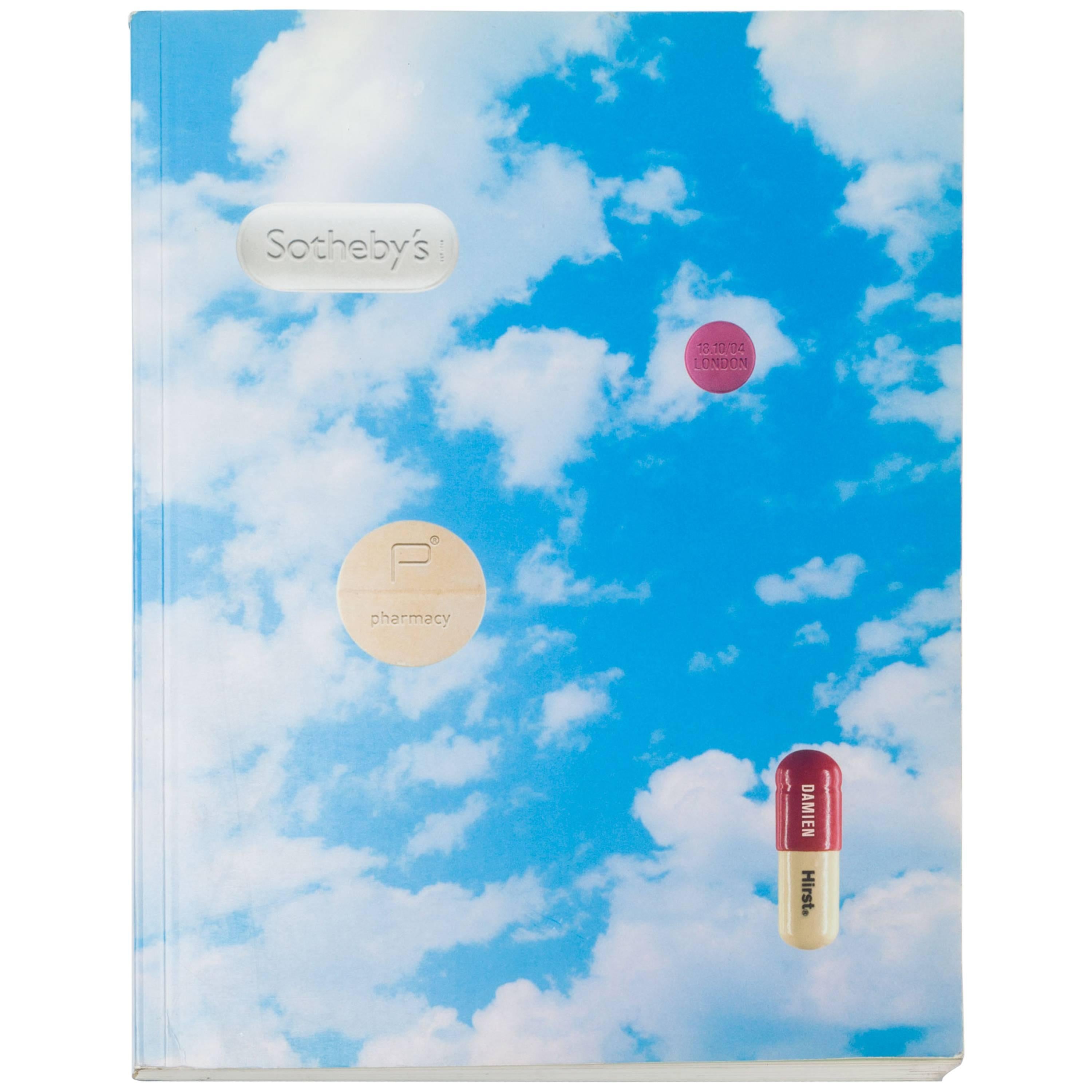 Damien Hirst Pharmacy Catalog with Two Sticker Sheets, Sotheby's, 2004