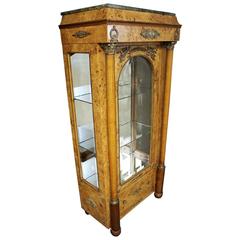 French Empire Style Vitrine or Cabinet