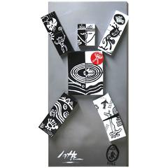 Ronn Jaffe's Iconic Magnetic Wall Sculpture- Holloman "Mag-Ho Red Heart Prime"