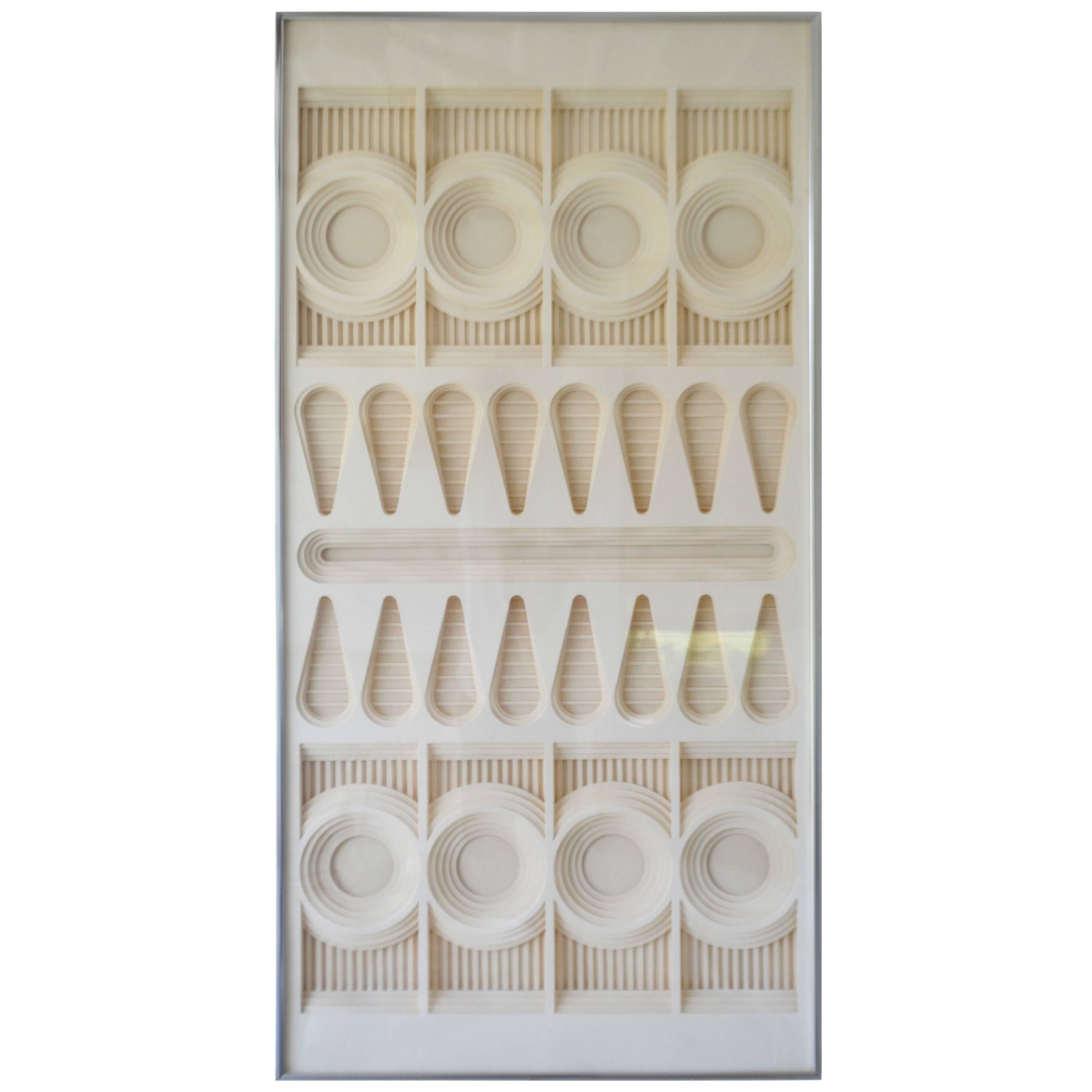 Mid-Century Pop Art Wall Sculpture