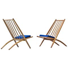 Pair of 1950s "Congo" Easy Chairs by Ilmari Tapiovaara