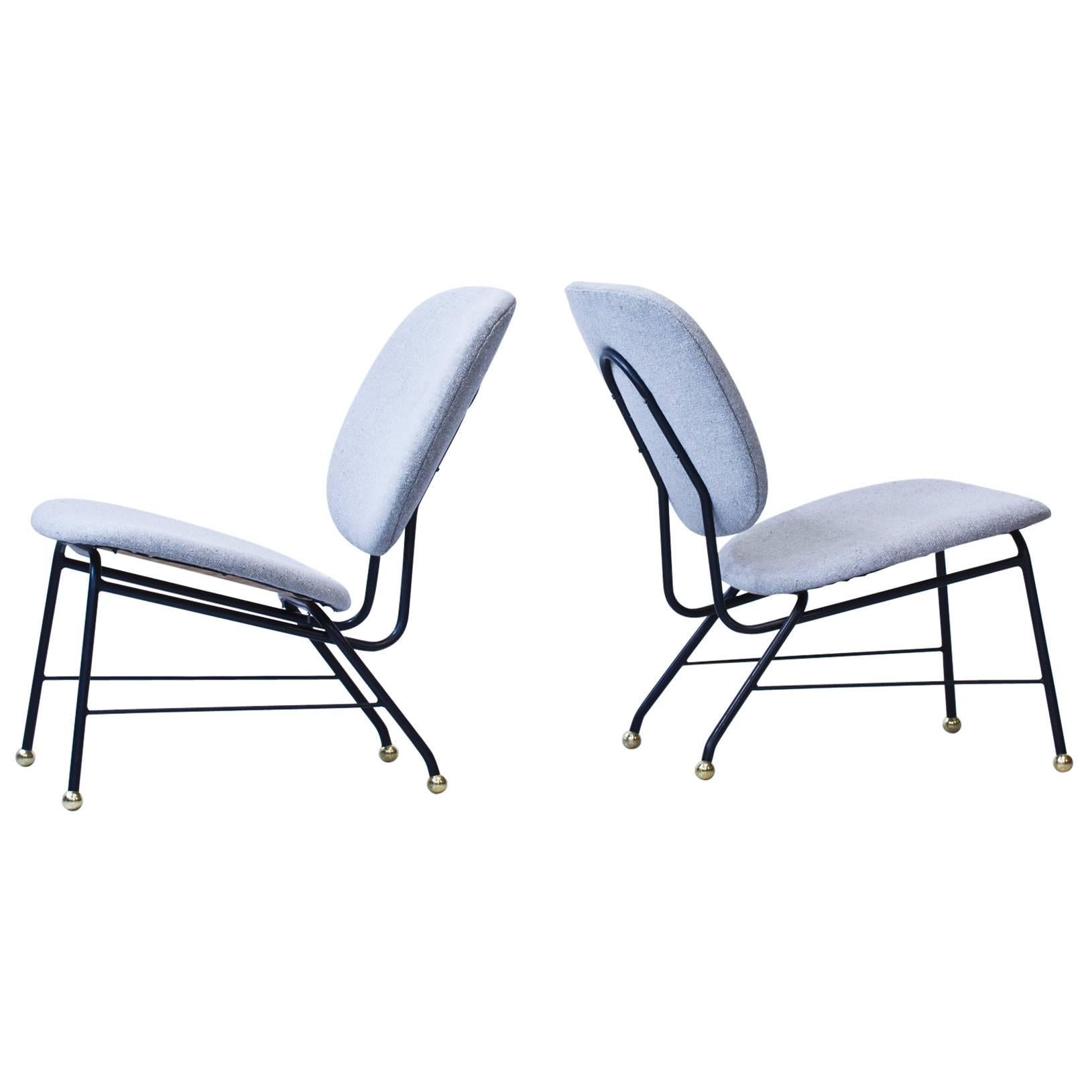 1950s Easy Chairs Attributed to Alf Svensson