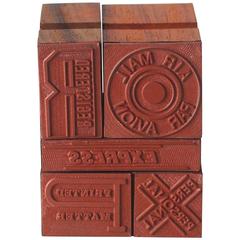 Bruno Munari Stamp Set Danese 1