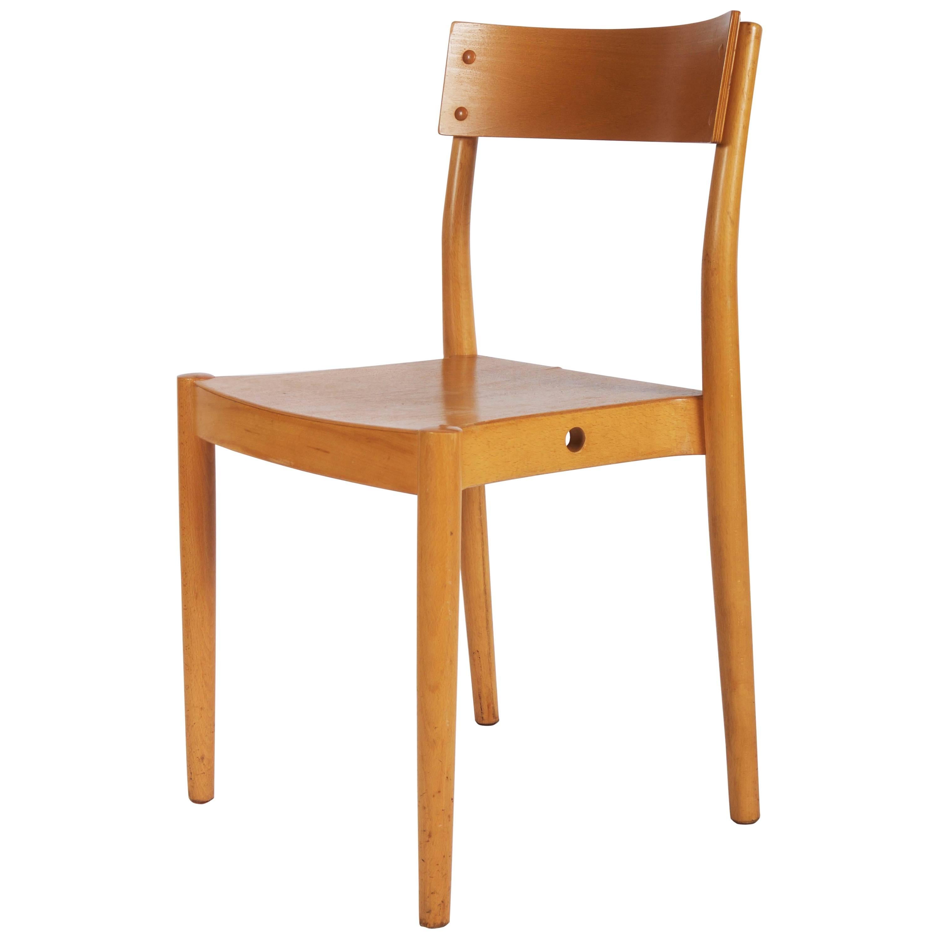 Peter Hvidt & Orla Mølgaard-Nielsen Dining Stackable Chairs Model Portex For Sale