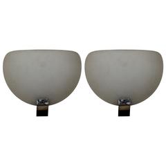 Pair of Wall Lamps by Jean Perzel, 1970