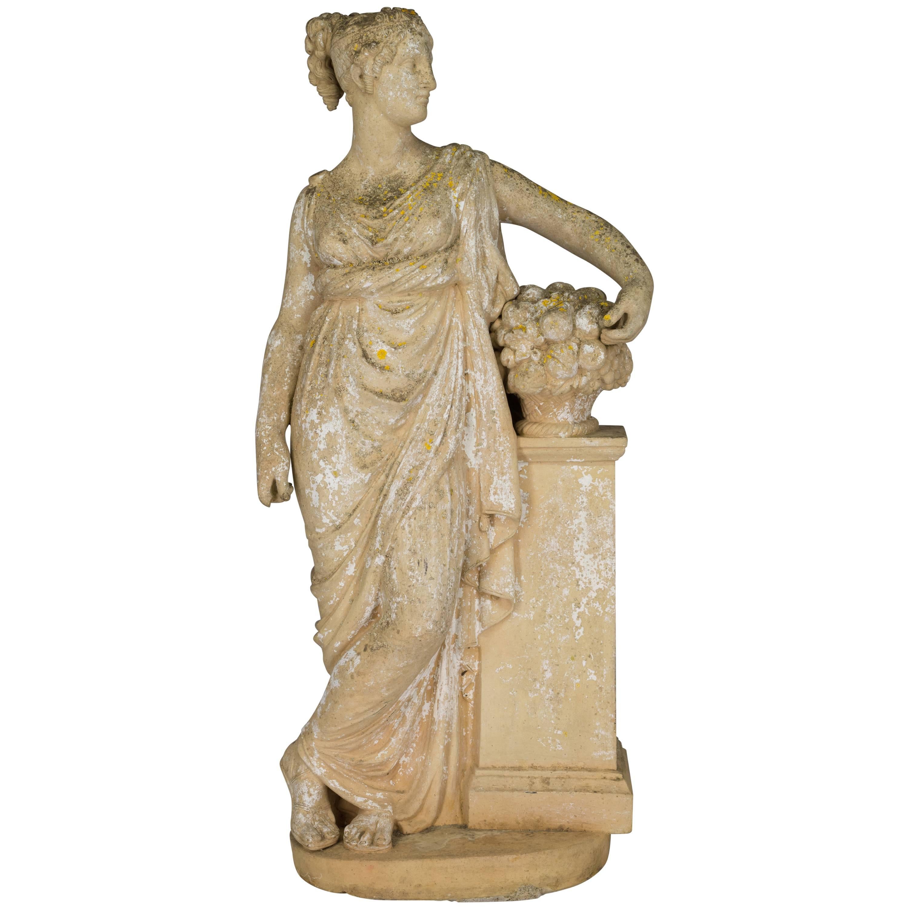 French Neoclassical Garden Statue