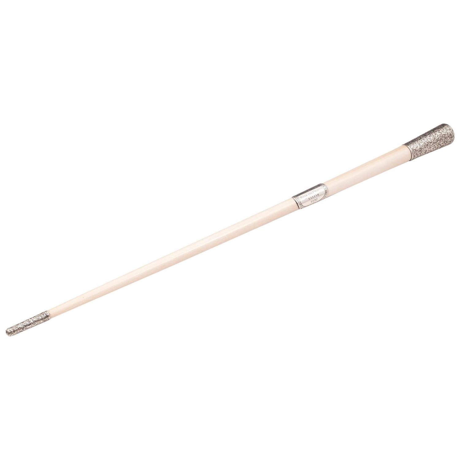 Ivory Conductors Baton at 1stdibs
