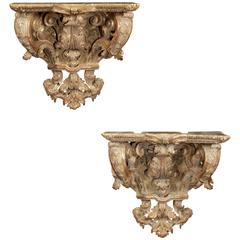 Pair of Giltwood Wall Brackets 4