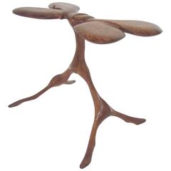 American Studio Craft California Modernist Table, Dated 1973 11