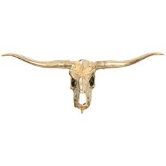 Polished Brass Longhorn