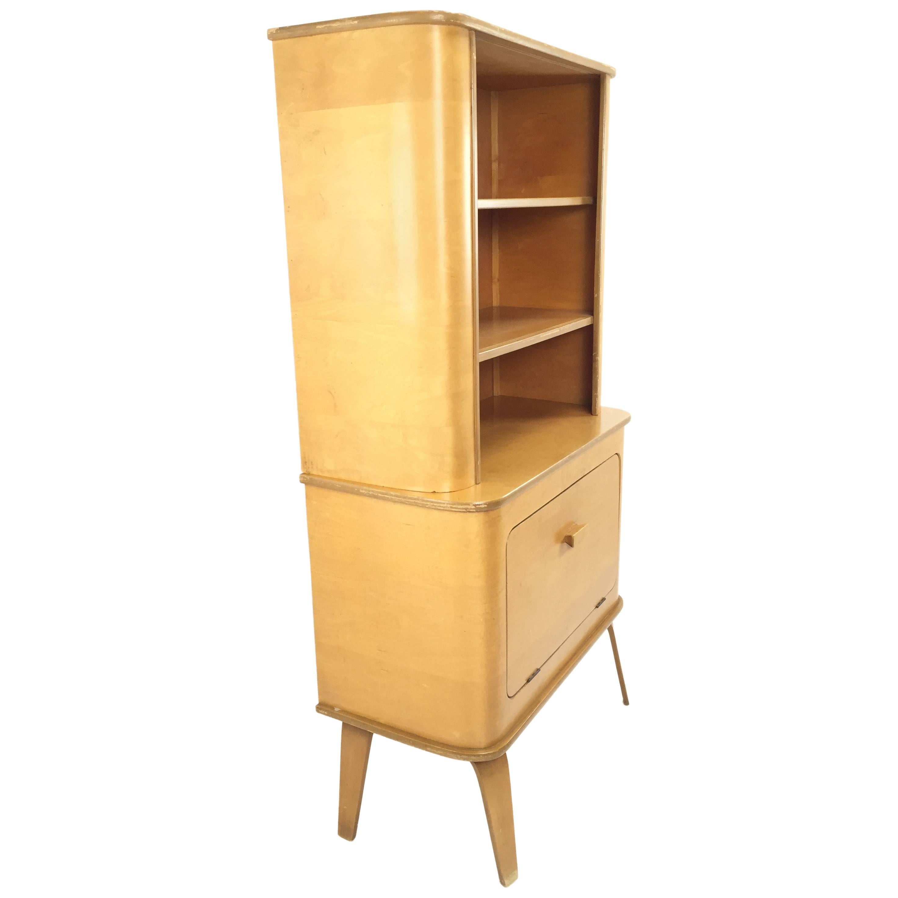 Thaden Jordan Bent Plywood Dining Hutch or Bar Cabinet 