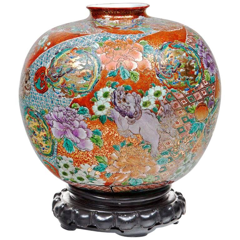 19th Century Kutani Vase