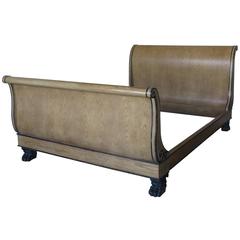 Used Baker Queen Size Sleigh Bed