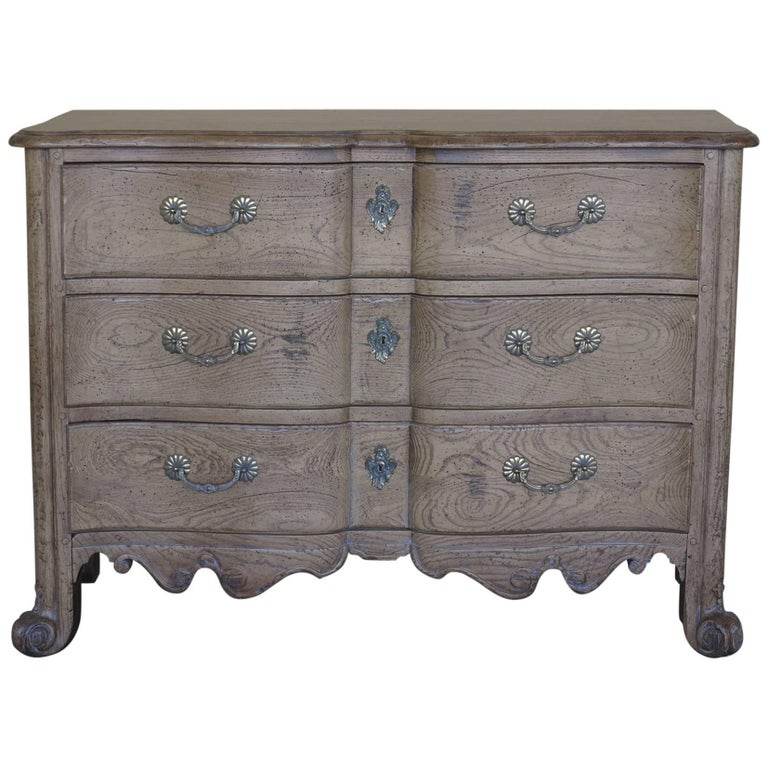 Vintage Baker Three Drawer Antique Style Dresser