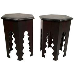 Pair of Tabouret Occasional Tables