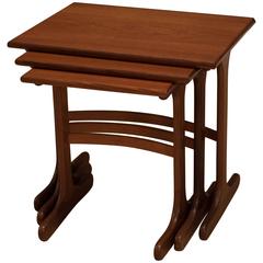 Mid-Century Teak Nesting Tables