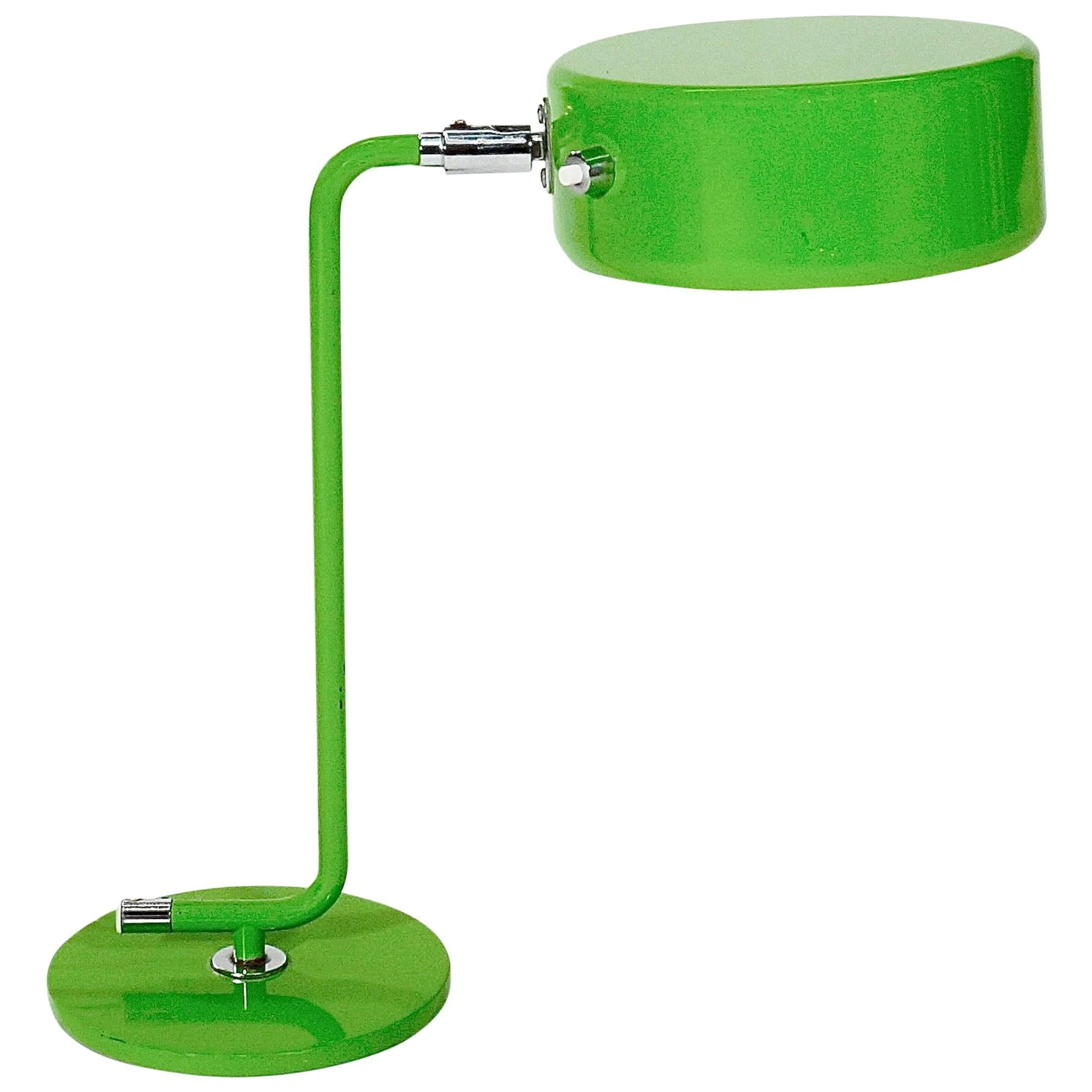 Green Lacquered Metal 'OS Lamp' Lamp by Anders Pehrson For Sale