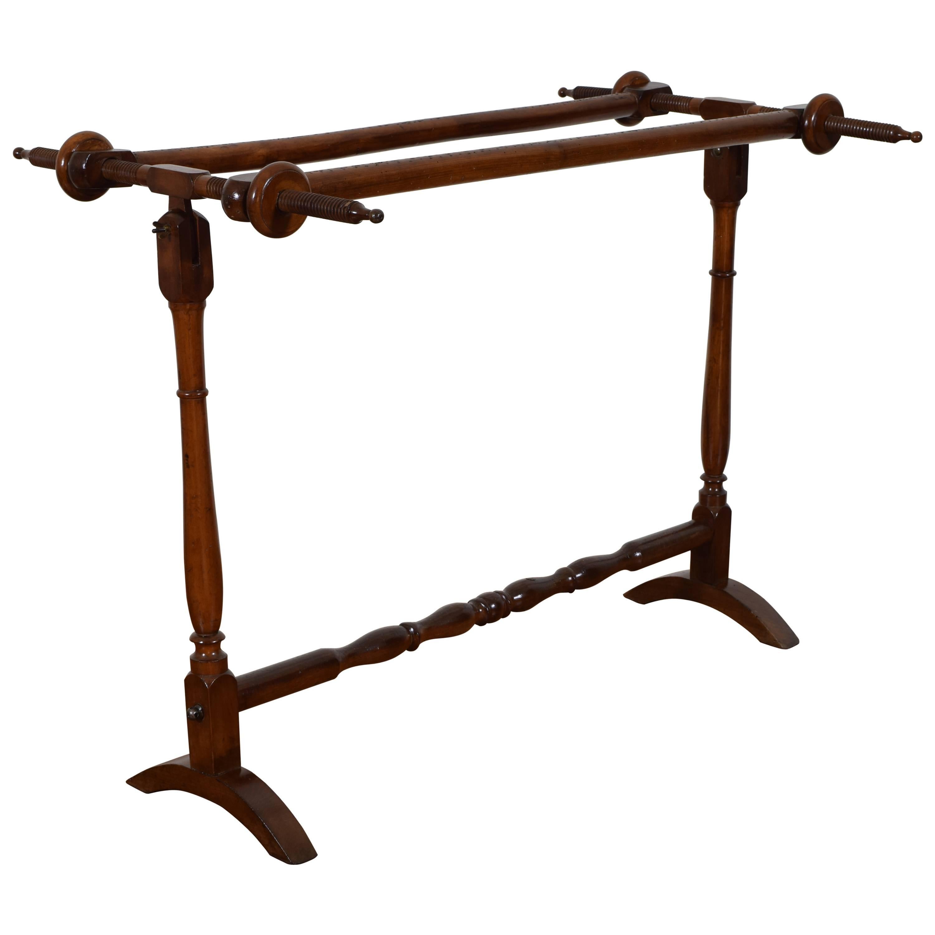  French Louis Philippe Walnut Metier a Broder, or Loom, circa 1840