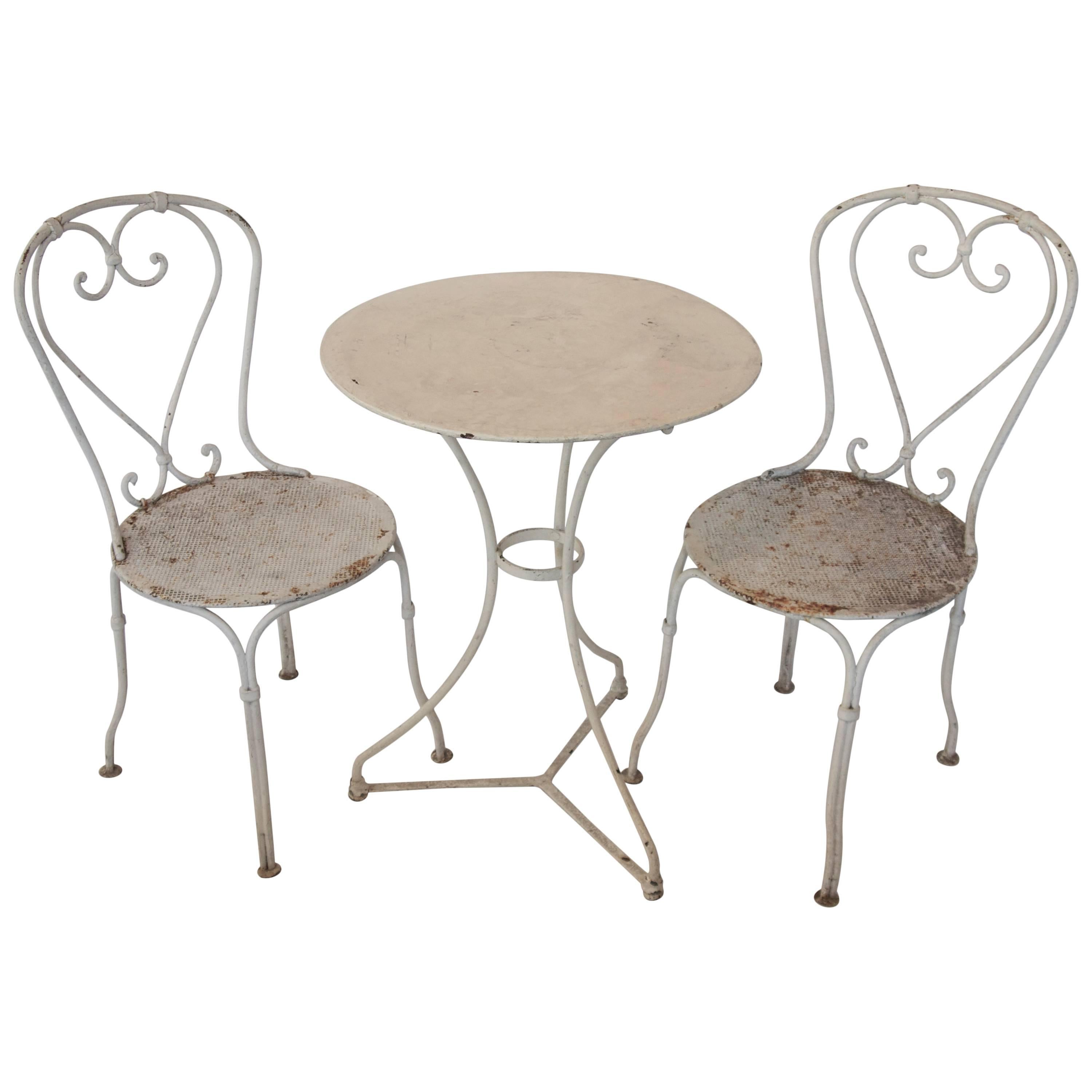French Garden Table and Chairs Set