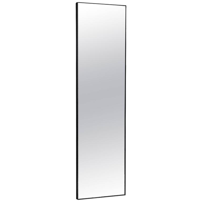 ETHER ATELIER Portal TriFold Black Steel Dressing Mirror, Wall mounted