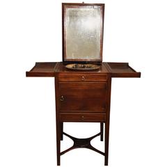 Antique Superb Quality George III Mahogany Gentleman's Wash Stand