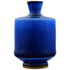 Friberg Studio Ceramics Miniature Vase, Modern Swedish Design
