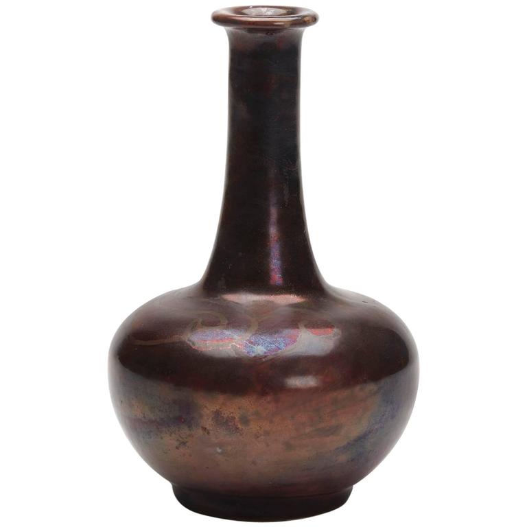 Arts and Crafts Bernard Moore High Fired Solifleur Vase, circa 1900 For  Sale at 1stDibs