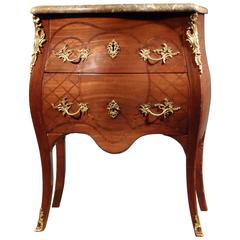 Antique Dutch Louis XV Commode, Bearing the Stamp of the Guild of Saint Joseph