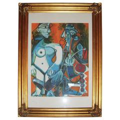 Picasso Print Framed