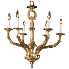 19th Century Bronze Chandelier