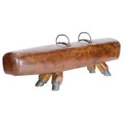 Large Vintage Vaulting Pommel Horse 6