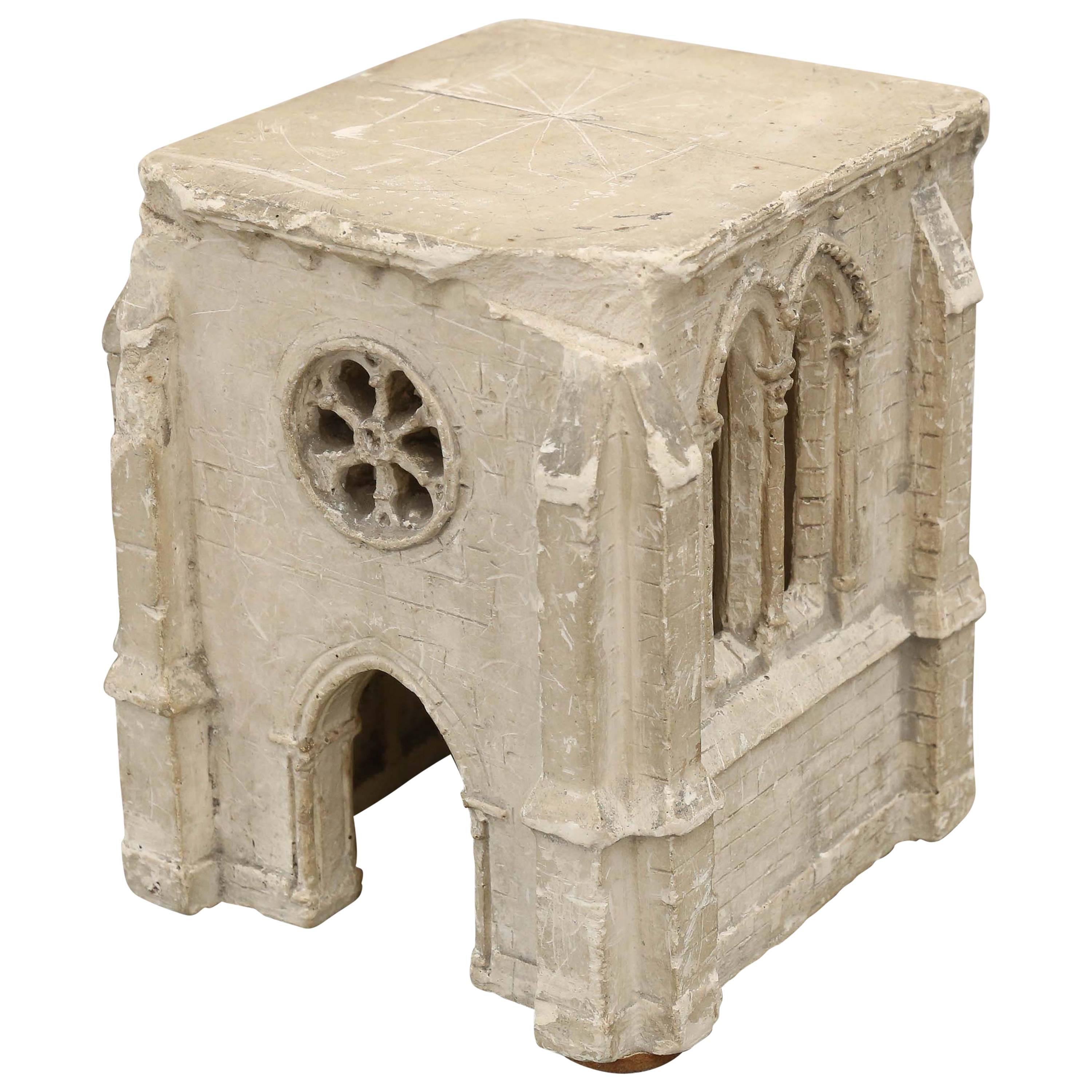 18th Century Architect
s Plaster Model of Church